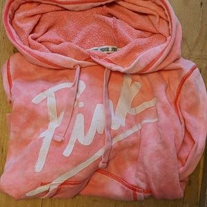 Pink lightweight hoodie